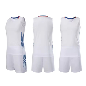 สินค้ามาใหม่ คุณภาพสูง ชุดวอลเลย์บอลชาย ผ้าโพลีเอสเตอร์ 100% เสื้อวอลเลย์บอลแบบสองชิ้น ชุดวอลเลย์บอล - Product Image 2