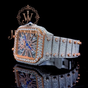 Reloj de Moissanita de Lujo Personalizado Más Vendido, Piedras de Alta Calidad para Venta al por Mayor, Reventa y Uso Comercial, Disponible para la Venta - Product Image 2