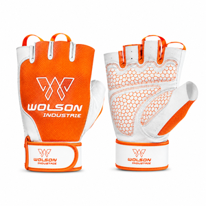 Guantes de Ejercicio de Medio Dedo, Transpirables, Ligeros, con Soporte de Agarre para Entrenamiento Físico, Gimnasio y Actividades Deportivas - Product Image 1