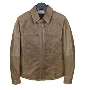 Veste en cuir de vache 100 % authentique, coupe classique, sur mesure, vestes en cuir tendance, vente en gros, 100 % cuir - Product Image 1