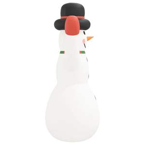 Bonhomme de neige gonflable de Noël avec lumières LED 179,1 pouces Décorations de jardin de vacances en plein air - Product Image 5