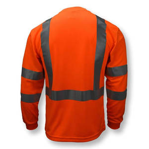 Fluorescent Yellow Hi Vis <b>Polo</b> <b>Shirt</b> Reflective Safety Workwear ANSI Class <b>3</b> Construction Traffic Security Work <b>Shirt</b> Short - Product Image 5