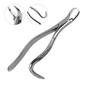 Pinzas de Extracción Dental de Acero Inoxidable con Patrón Americano, Tipo Cuerno de Vaca, 16S, para Molares Inferiores, con Agarre Ergonómico, Herramienta Quirúrgica - Product Image 1