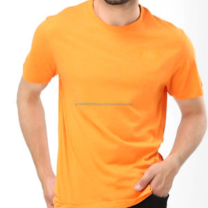 T-shirt d'été en coton pour homme à manches courtes, couleur unie, vêtements pour homme - Product Image 5