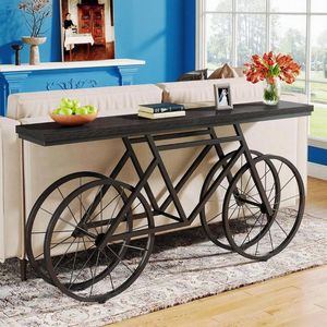 Narrow Console <b>Table</b> for <b>Sofa</b> & Entryway Console <b>Tables</b> Product Category - Product Image 2
