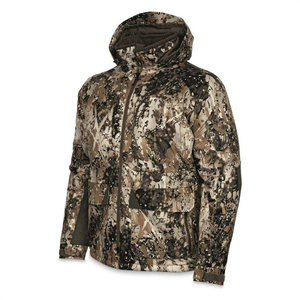 Custom Outdoor Hunting <b>Jackets</b> for Men-Waterproof Hooded <b>with</b> Front Logo Heavy Duty Design - Product Image 2