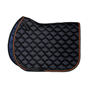 BRAND ZONE Suede Close Contact <b>Square</b> Saddle Pad Numnah Saddle Cloth Durable Comfortable Customizable All-Purpose Mesh Lining - Product Image 1