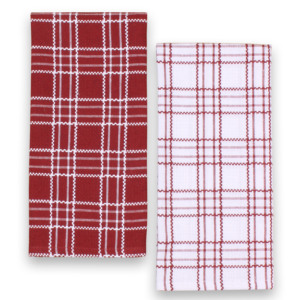 Toalla de Cocina Multiusos Ecológica de Secado Rápido con Diseño de Cuadros a Rayas Tejidas 100% Algodón con Certificación GOTS, Suave y Cómoda - Product Image 6