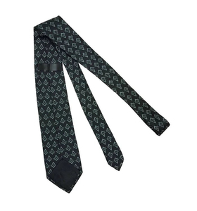 Corbata Masónica Master Mason Blue Lodge, Negra con Compás Cuadrado Verde, Regalia Masónica, Servicio OEM, Logotipo Personalizado Impreso por Transferencia Térmica - Product Image 6