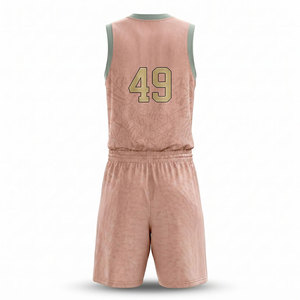 Uniforme de Baloncesto Personalizado, Tejido Cómodo y Ligero, Adecuado para Atletas y Equipos - Product Image 3