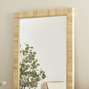 Espejo de pared decorativo de ratán natural al por mayor, espejo de cuerpo entero para dormitorio, sala de estar, entrada, de Vietnam - Product Image 5