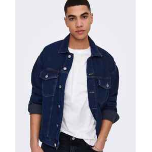 2026 Men Fashion Cool Denim Jacket with Hoodie 100% Cotton for Spring Autumn and Winter Streetwear Denim Jacket - Product Image 1