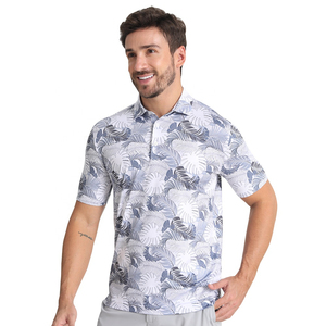 Polo pour hommes en sublimation, coupe ajustée, en coton respirant, personnalisable, style streetwear – Meilleures ventes - Product Image 1