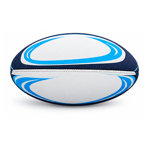 Ballon de rugby professionnel OEM pour entraînement et match, durable, léger, écologique, forte adhérence, équipe, école, vente en gros - Product Image 2