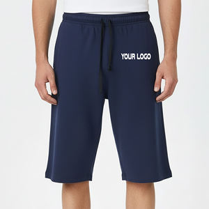 Shorts de sport pour hommes en Spandex/Polyester, légers, imperméables, à séchage rapide, pour l'entraînement, la remise en forme, les sports, vente en gros - Product Image 1