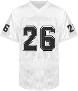 Maillots de football américain personnalisés, devant en mesh, 100% polyester, unisexe, taille adulte, uniforme d'équipe, vente en gros, OEM, ODM, privé - Product Image 1