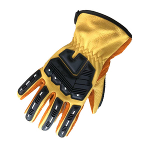 ถุงมือกันกระแทก TPR แบบกำหนดเอง OEM ODM ถุงมือทำงานอุตสาหกรรมที่ทนทาน ผู้ผลิต - Product Image 5