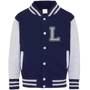 Chaqueta Varsity Premium para Hombre, Nueva Temporada, Personalizable con Bordado Detallado y Diseño de Parches, Tejido Grueso - Product Image 2