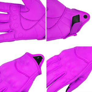 Nuevos Guantes de Motocicleta de Piel Sintética PU de Alta Calidad al por Mayor, Personalizados, Casuales, Deportivos, Impermeables y Transpirables - Product Image 4
