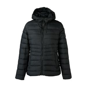 Chaqueta acolchada de invierno de talla grande para mujer, recién llegado, cuello levantado teñido liso con acabado transpirable para la temporada de otoño - Product Image 1