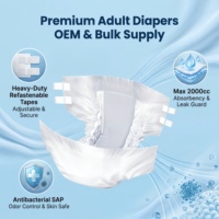 Fabricant de couches pour adultes en gros, super absorbantes, jetables, pour l'incontinence, avec logo personnalisé, OEM, ODM, couches japonaises SAP