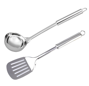 Cuillère de cuisine en acier inoxydable de qualité supérieure, compatible lave-vaisselle, ustensile de cuisine très demandé à bon prix - Product Image 1