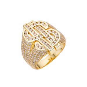 Bague Hip Hop de Luxe en Diamant de Qualité Supérieure pour la Mode Streetwear, les Fêtes et les Occasions Spéciales, Disponible à un Prix Abordable - Product Image 3