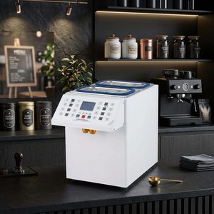 Distributeur automatique de fructose à double réservoir en acier inoxydable 304 KEI FU HF-S02pro avec voies de distribution A/B indépendantes - Product Image 2