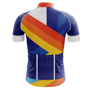 Tenue de cyclisme personnalisée à manches courtes avec logo thermocollé – Ensemble d'équipe, fournisseur de vêtements de sport à marque privée, uniforme de cyclisme vierge pour l'entraînement - Product Image 4