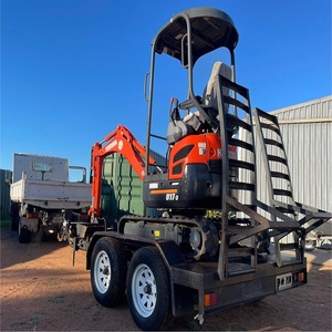 Mini-excavatrice sur chenilles Kubota U17-3, machine de qualité supérieure, bon état, livraison rapide, vente en gros au meilleur prix - Product Image 2