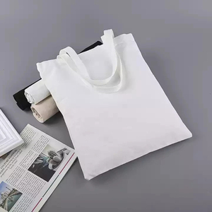 100% Natural Cotton <b>Canvas</b> Lady Vintage Fashion Tote Bag Heavy Duty Reusable <b>Shopper</b> Custom Print OEM Bulk Promotional Eco Bag - Product Image 6