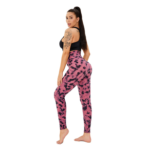 Legging de yoga sexy pour femme, taille mi-haute, couleur unie, séchage rapide, style hip-hop, fitness, gym, en spandex ultra doux, vente chaude en gros - Product Image 5