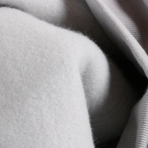 Venta al por mayor OEM ODM alta calidad 20% poliéster 80% Algodón blanco liso Sudadera con capucha logotipo personalizado sudaderas con capucha pulóver sudadera Unisex - Product Image 5