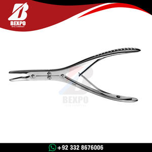 Pinzas de corte de hueso Beyer de acero inoxidable para instrumentos médicos, diseño curvo ortopédico, de alta resistencia - Product Image 5