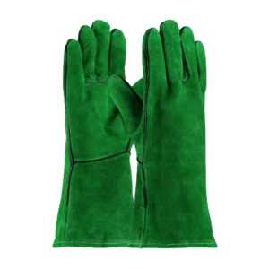 Gants de sécurité industriels de haute qualité en cuir de vachette pleine fleur, gants de soudeur, protection des mains excellente, travail - Product Image 4