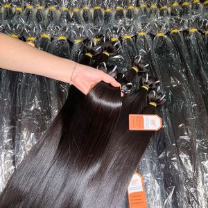 Extensiones de cabello Remy recto de hueso de trama de calidad superior Color natural crudo Cabello humano de la mejor calidad al precio al por mayor - Product Image 3