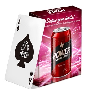 280gsm Blue Core Paper Custom Paper <b>Playing</b> <b>Cards</b> in Tuck Box - Product Image 1