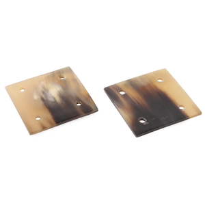 Cartes de tissage en os de buffle poli de haute qualité, écologiques, lavables au lave-vaisselle, couleur naturelle, style DIY moderne, luxe, faible coût - Product Image 6