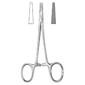 Reusable WARSAW Halsey Needle Holders 13 cm Stainless Steel Suture Surgical Instruments | needle holder - Product Image 3