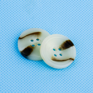 Botones de hueso al por mayor para trajes y gabardinas, con borde fino, patrón mate, llamativos, versátiles, de artesanía natural china - Product Image 2