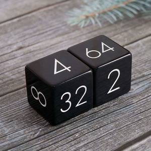 Juego de Dados de Resina Sólida Extra Grandes para Juegos al Aire Libre, Campamento, Actividades en el Patio Trasero y Decoración de Jardín - Product Image 5