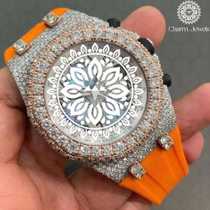 Reloj Mecánico de Lujo para Hombre Charm Jewells, de Acero Inoxidable, Analógico, Esfera de 40 mm, Cristal, Botón de Presión, Cierre Oculto, 10 Bar, Resistente al Agua, Automático - Product Image 4