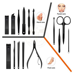 Premium Quality Stainless Steel Manicure Pedicure Kit with 10 in 1 <b>Nail</b> Clipper for Hand and Foot Grooming Salon and Home Use - Product Image 5