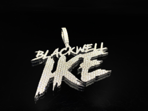 Collar Premium de Acero Inoxidable con Diamantes Helados Estilo Hip Hop Urbano - Product Image 3