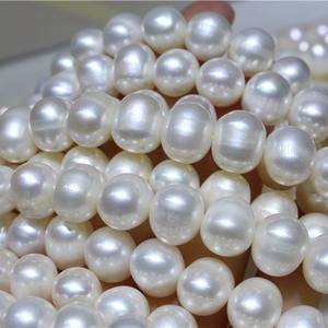 Collier en argent S925 avec boucle à huit caractères, perle d'eau douce de 5 à 5,5 mm, lumière intense, élégant et tendance - Product Image 1