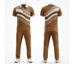 <b>Cricket</b> Team Wear Uniform with OEM & ODM Service | Men Women Youth <b>Cricket</b> Wears Polo Shirt and Trouser Full Team - Product Image 4