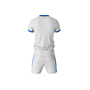 ชุดยูนิฟอร์มรักบี้แบบกำหนดเอง เสื้อเจอร์ซีย์พิมพ์ลายด้วยความร้อน กางเกงขาสั้น โพลีเอสเตอร์ 100% แห้งเร็ว ระบายอากาศได้ดี สำหรับทีมมืออาชีพ - Product Image 6