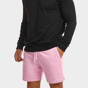 Shorts de jogging pour hommes en coton et polyester, sur mesure, design personnalisé OEM, grandes tailles, style streetwear, avec poches latérales. - Product Image 2