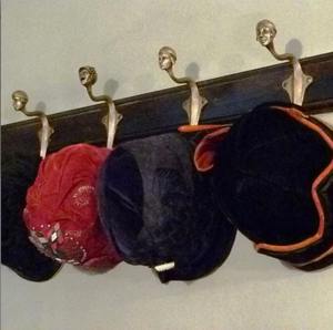 Crochet mural en laiton de style vintage avec motif artistique de visage de femme, support mural décoratif pour clés, sacs, serviettes et décoration murale intérieure - Product Image 6