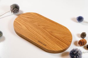 Minimalist Wooden Tray With Candle And Reed Diffuser Eco-Friendly Decorative Serving <b>Platter</b> - Product Image 6